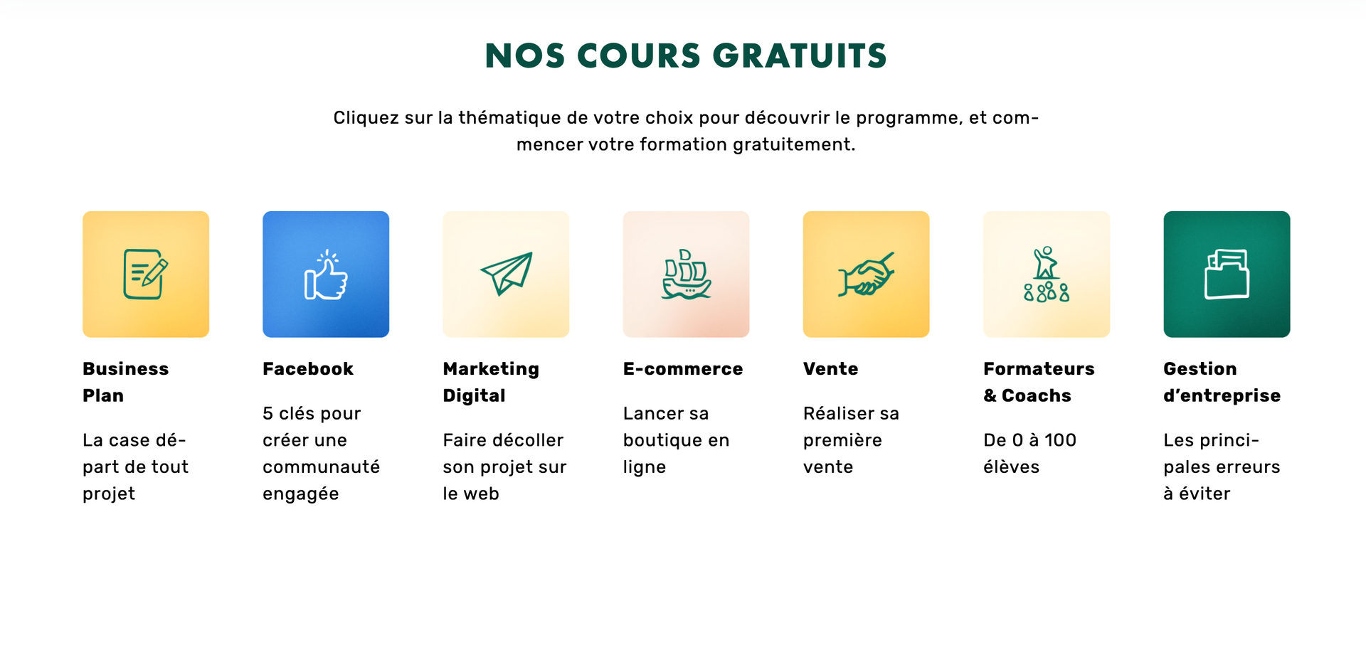 Cours Gratuits LiveMentor